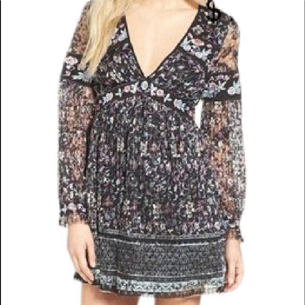 Free People Dresses Cherry Blossom Embroidered Dress - Picture 13 of 13